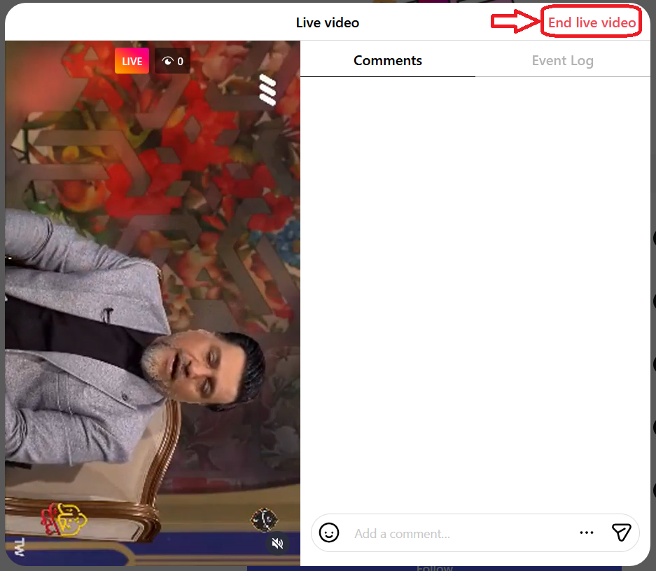   تصویر ۹ - صفحه پایان پخش